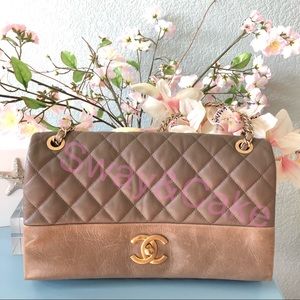 CHANEL Quilted Leather Soft Elegance Flap Bag
